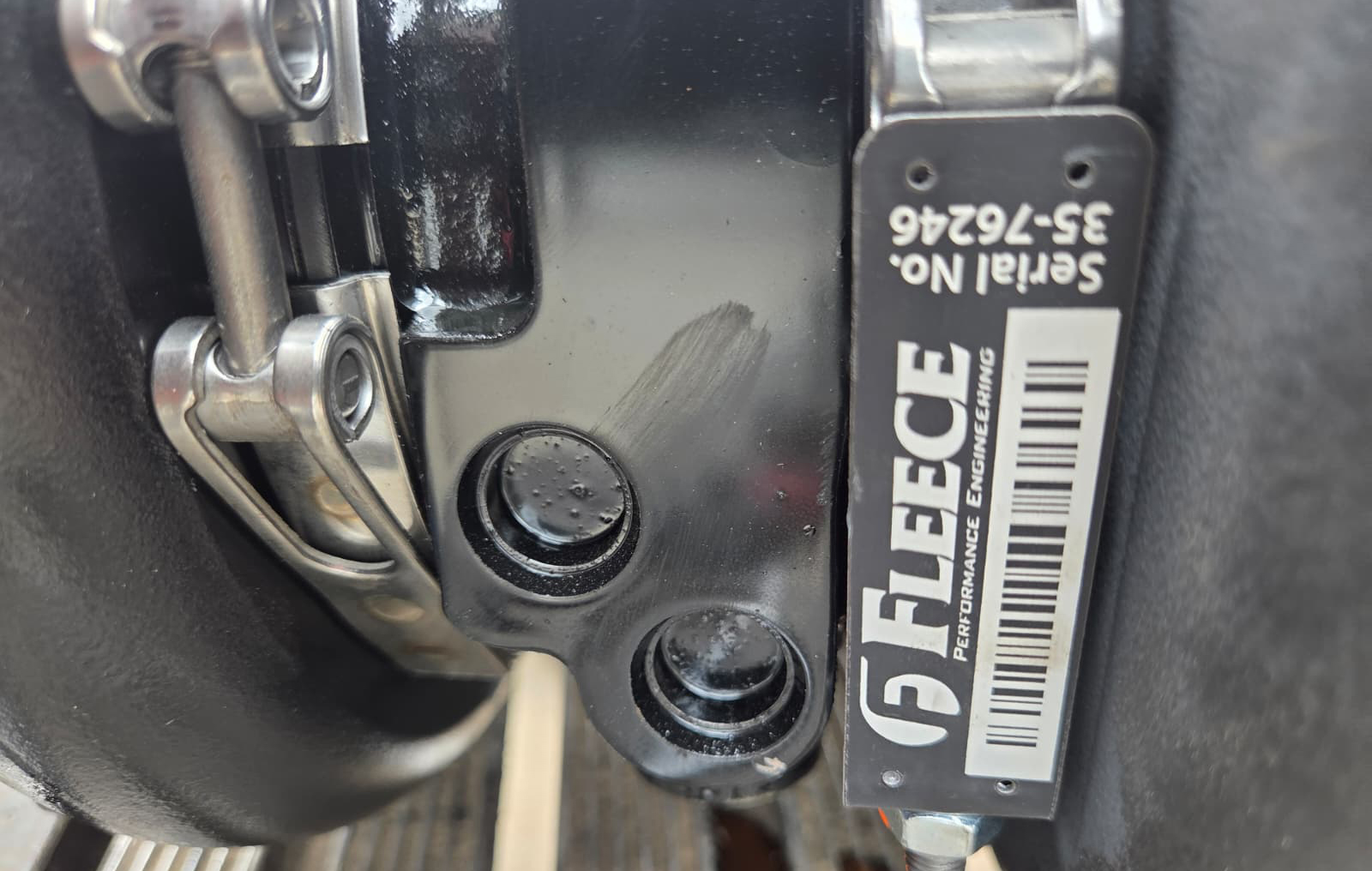 Suspension upgrade — Fox shocks control arm